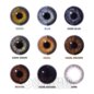 Grey 30 Day Circle Coloured Contact Lenses, Monthly Kawaii Anime Eyes