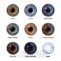 Turquoise Natural Blend Coloured Contact Lenses (30 Day) | Coloured Contact Lenses