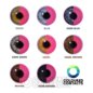 Lentillas de Color Rosa UV i-Glow | Lentillas de Carnaval y Cosplay