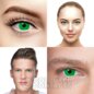 Lentilles De Contact 30 Jours iGlow Vert UV