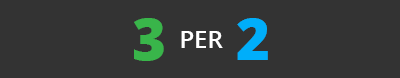 3 per 2